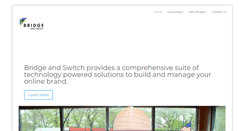 Desktop Screenshot of bridgeandswitch.com